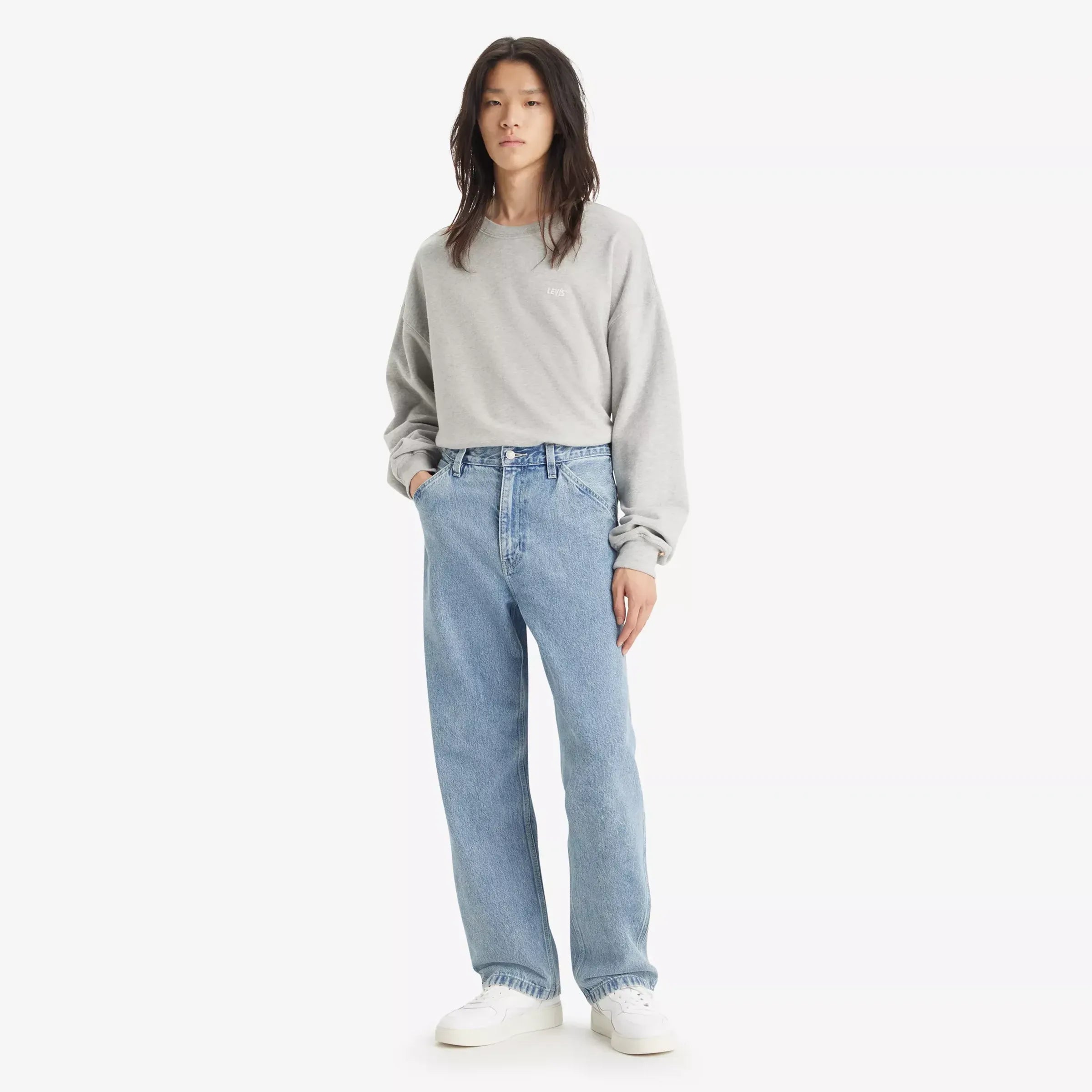 Levi's 568 Loose Straight Carpenter, put in work — available at Norwood