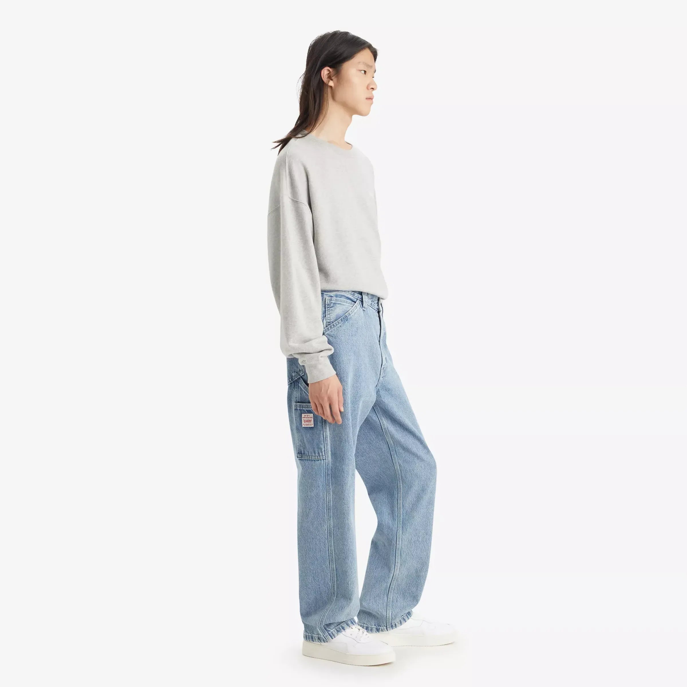 Levi's 568 Loose Straight Carpenter, put in work — available at Norwood