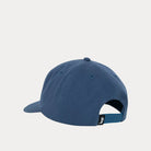 Stussy Big Stock Mid Depth Cap, deep blue — available at Norwood