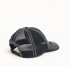 Stussy Burly Threads Trucker Cap, black — available at Norwood