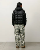 Stussy Midweight Hooded Puffer, black — available at Norwood