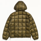 Stussy Midweight Hooded Puffer, olive — available at Norwood