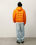 Stussy Midweight Hooded Puffer, orange — available at Norwood