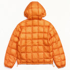 Stussy Midweight Hooded Puffer, orange — available at Norwood