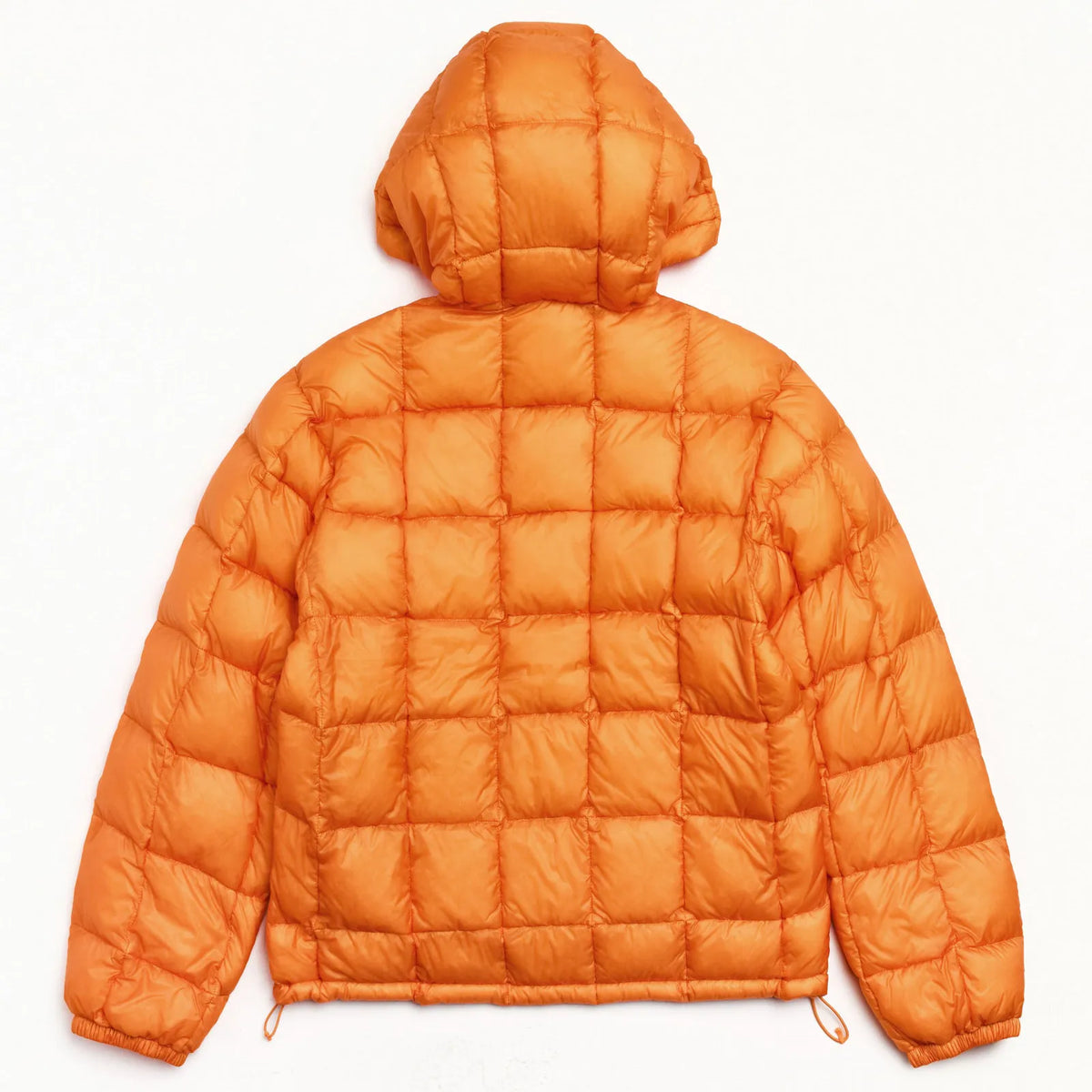 Stussy Midweight Hooded Puffer, orange — available at Norwood
