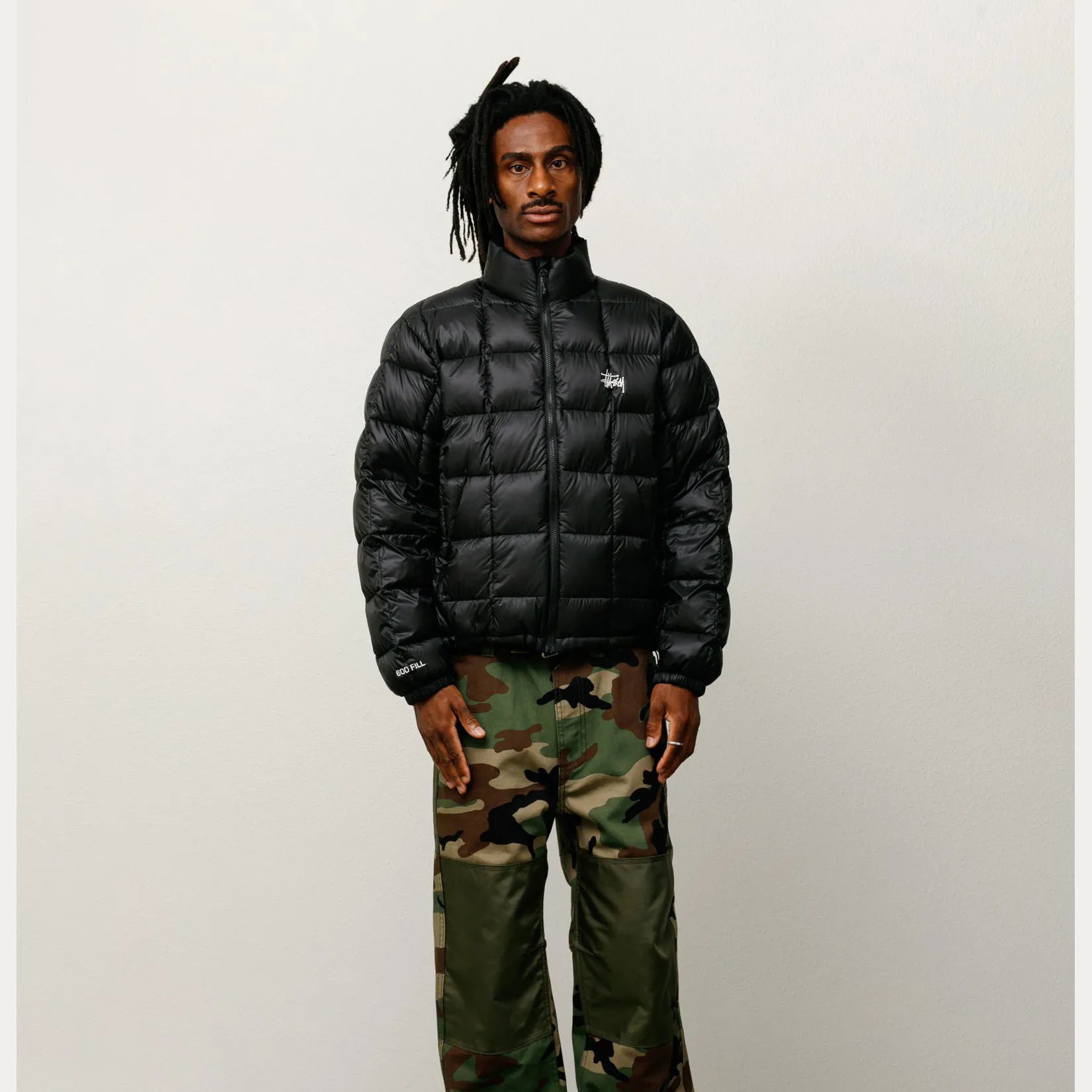 Stussy Midweight Puffer, black, 115855-blac – Norwood