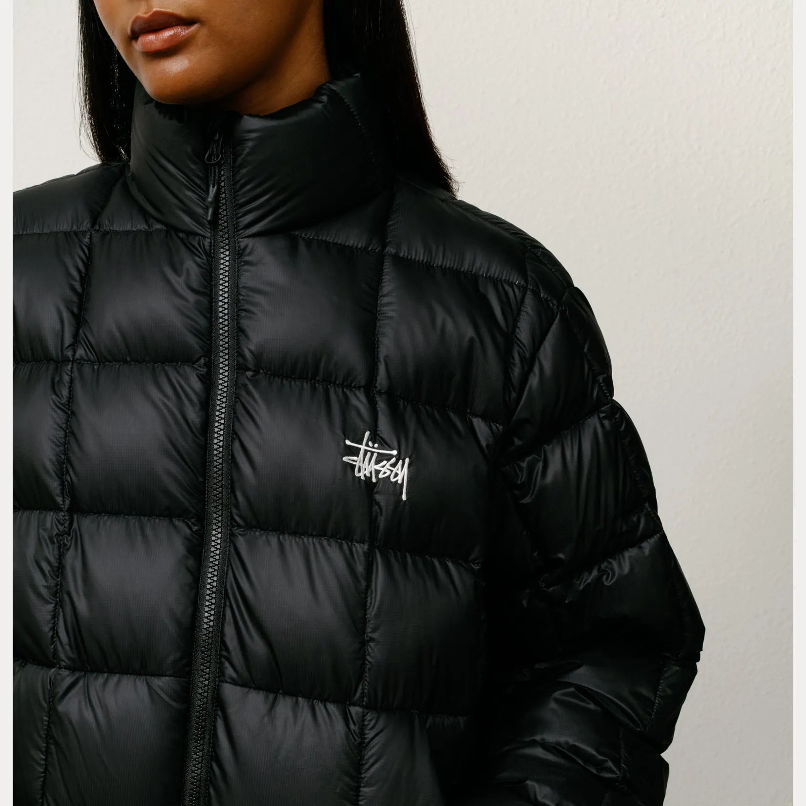 Stussy Midweight Puffer, black, 115855-blac – Norwood