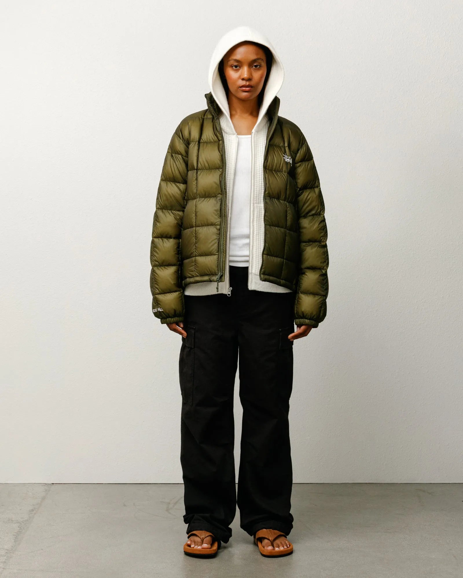Stussy Midweight Puffer, olive, 115855-oliv – Norwood Stussy Midweight Puffer, olive, 115855-oliv – Norwood