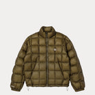 Stussy Midweight Puffer, olive — available at Norwood