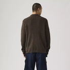 Levi's Catalina Cardigan, chocolate brown heather — available at Norwood