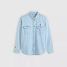 Levi's Relaxed Fit Western Shirt, spring flowers embroidered — available at Norwood