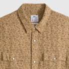 Levi's Relaxed Fit Short Sleeve Western Shirt, bran floral tiger — available at Norwood
