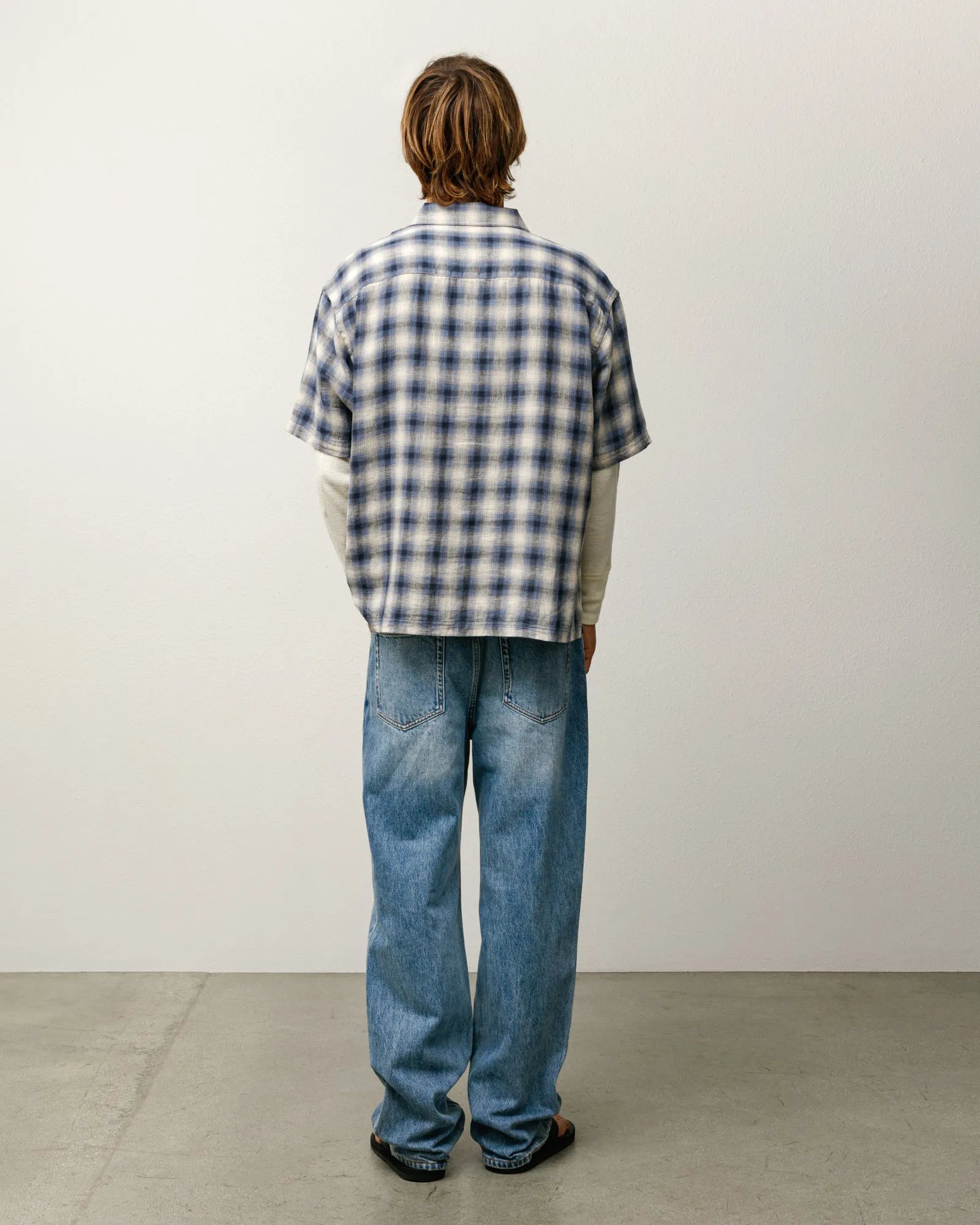 Stussy New Classic Jean Denim, indigo stone wash — available at Norwood