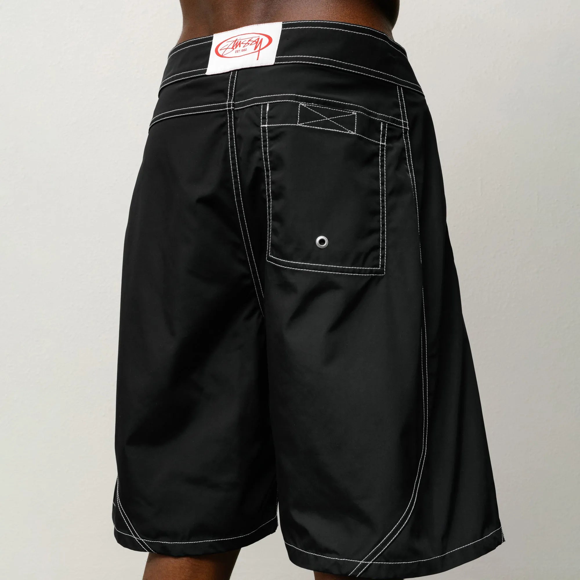 Stussy Octane Board Short, black — available at Norwood