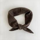Billy Bamboo Fuzzy Wool Cravat Scarf Neutral, brown — available at Norwood