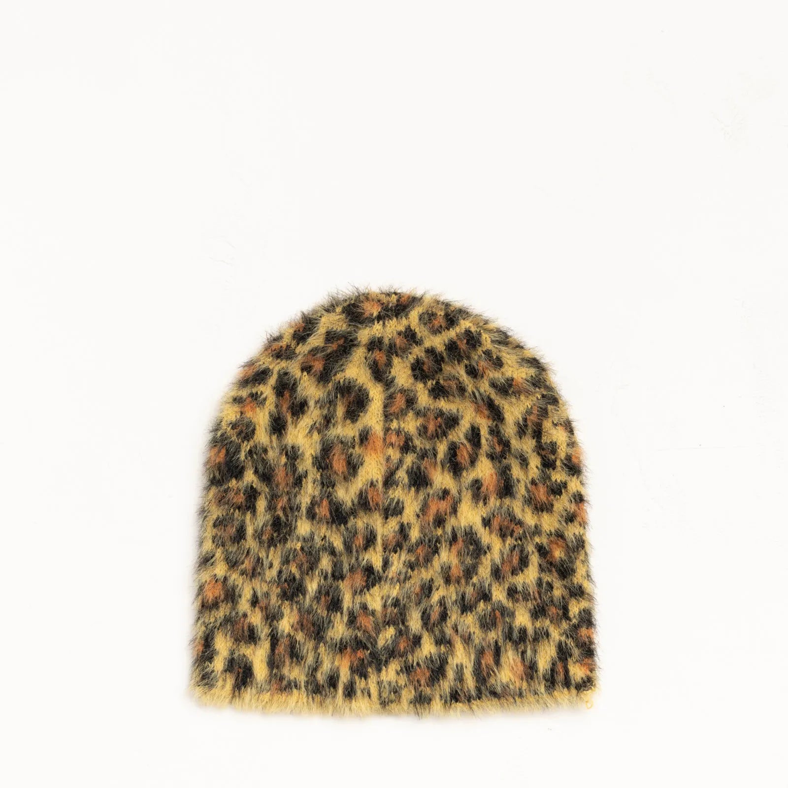 Stussy Leopard Pattern Skullcap, brown — available at Norwood