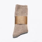 Billy Bamboo Iceland Wool Socks Neutral, oat — available at Norwood