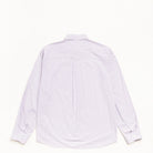 Stussy Standard Long Sleeve Shirt, purple stripe — available at Norwood