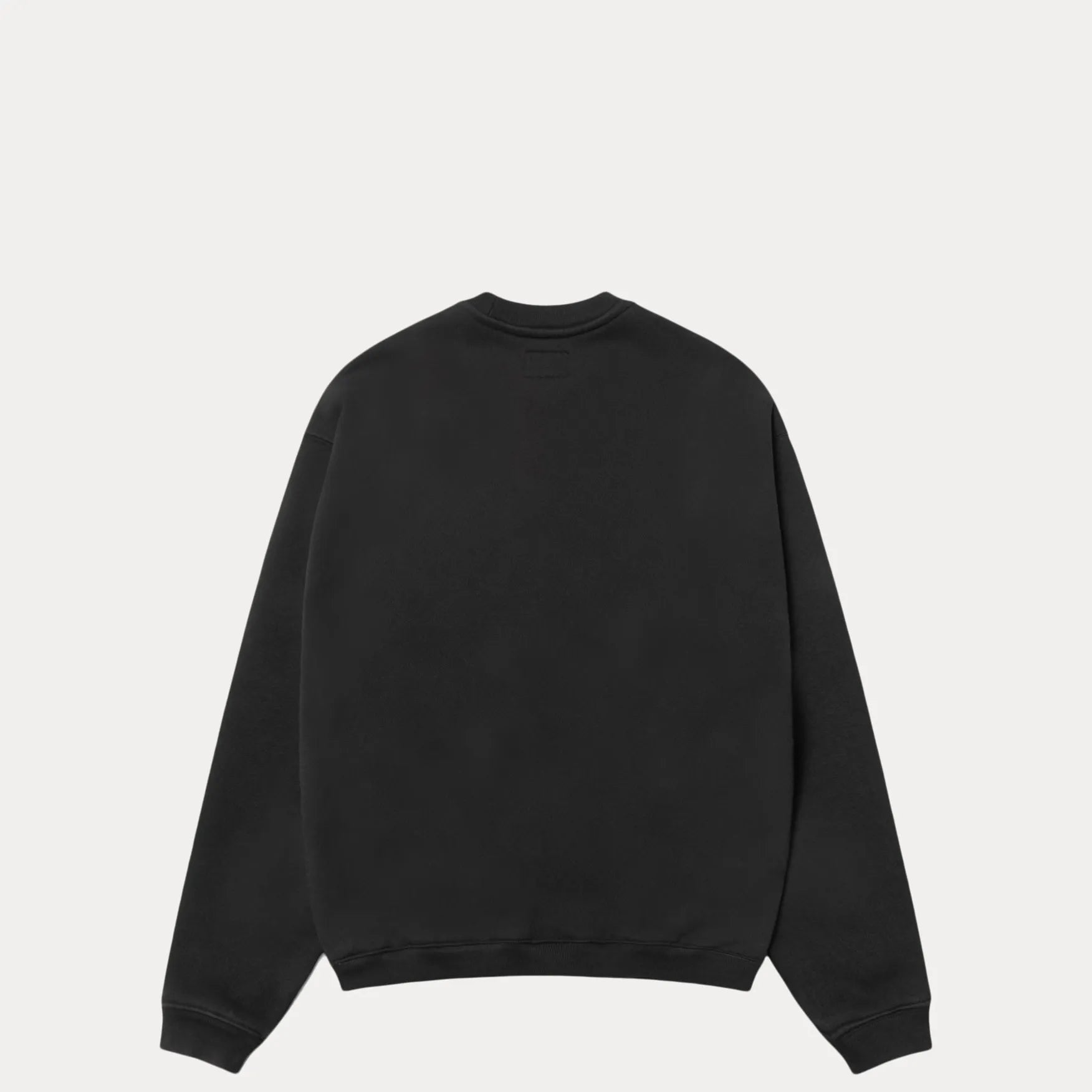 Stussy Stu Applique Crew, black, 118577-blac – Norwood Stussy Stu Applique Crew, black, 118577-blac – Norwood