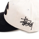 Stussy Chenille S Low Pro Cap, natural — available at Norwood