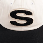 Stussy Chenille S Low Pro Cap, natural — available at Norwood