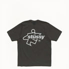 Stussy Surf Size Pigment Dyed Tee, faded black — available at Norwood