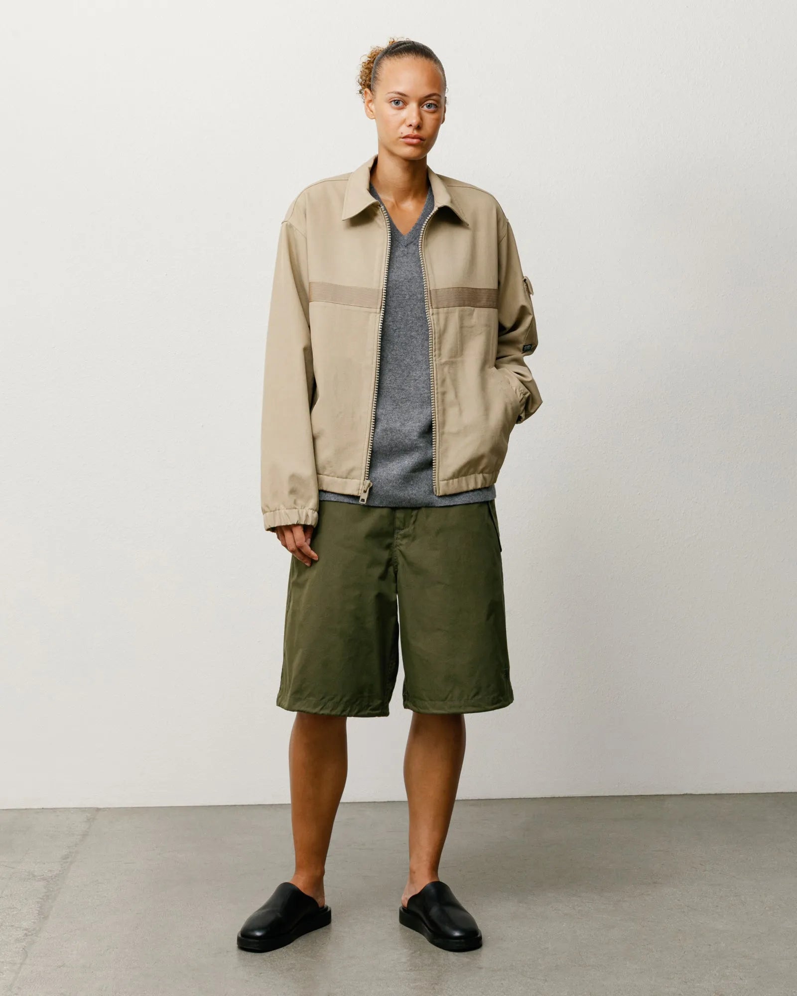 Stussy Surplus Short, olive — available at Norwood