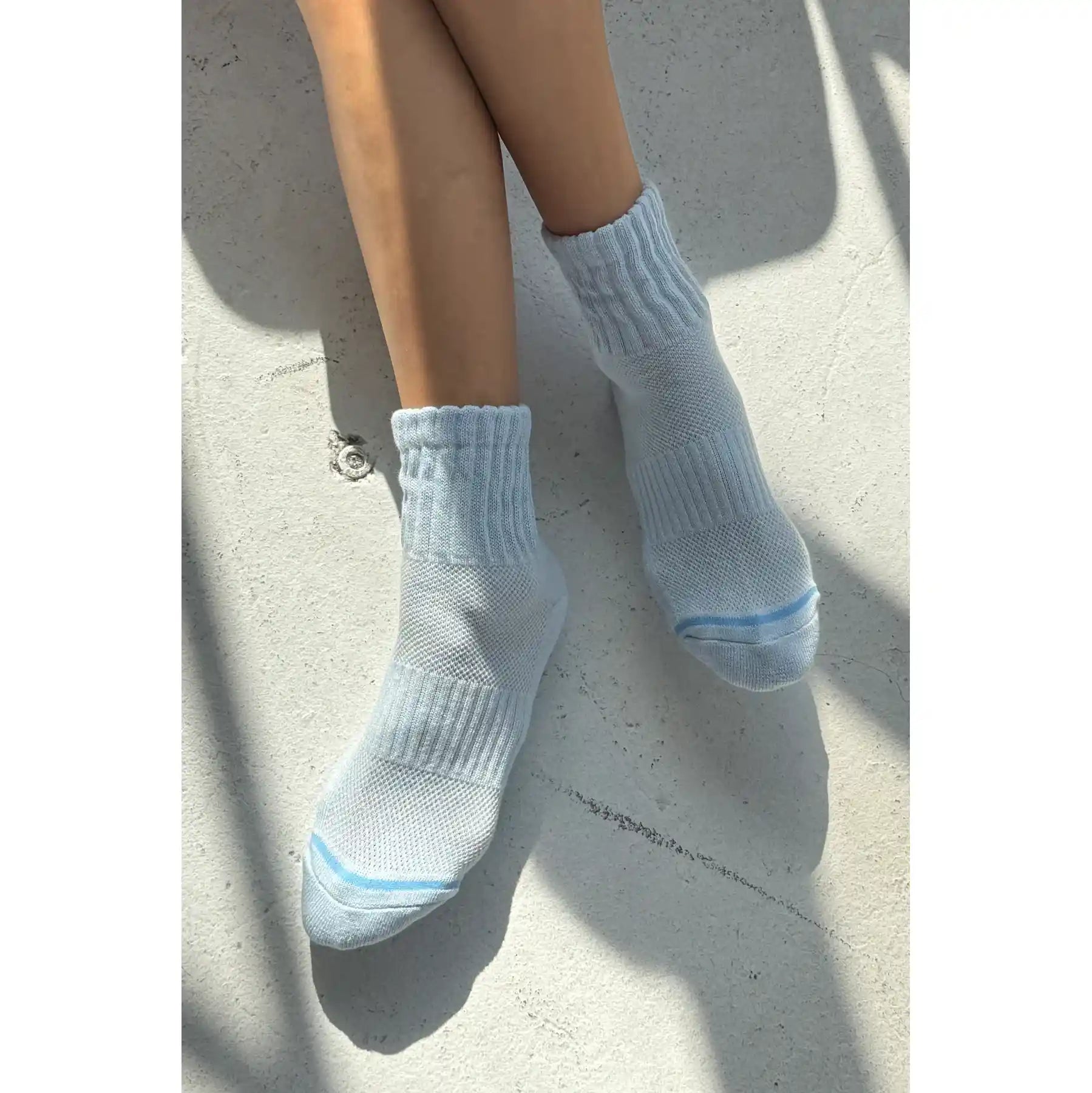 Le Bon Shoppe Womens Swing Socks, baby blue