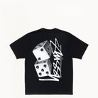Stussy Tall Dice Tee, black — available at Norwood