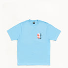 Stussy Tall Dice Tee, sky blue — available at Norwood