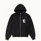Stussy Tall Dice Zip Hood, black — available at Norwood