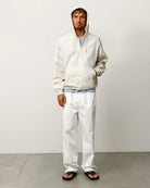 Stussy Waxed Cotton Beach Shell, stone — available at Norwood