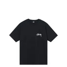 Stussy Withered Flower Tee, black — available at Norwood