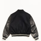 Stussy Wool Varsity, black — available at Norwood