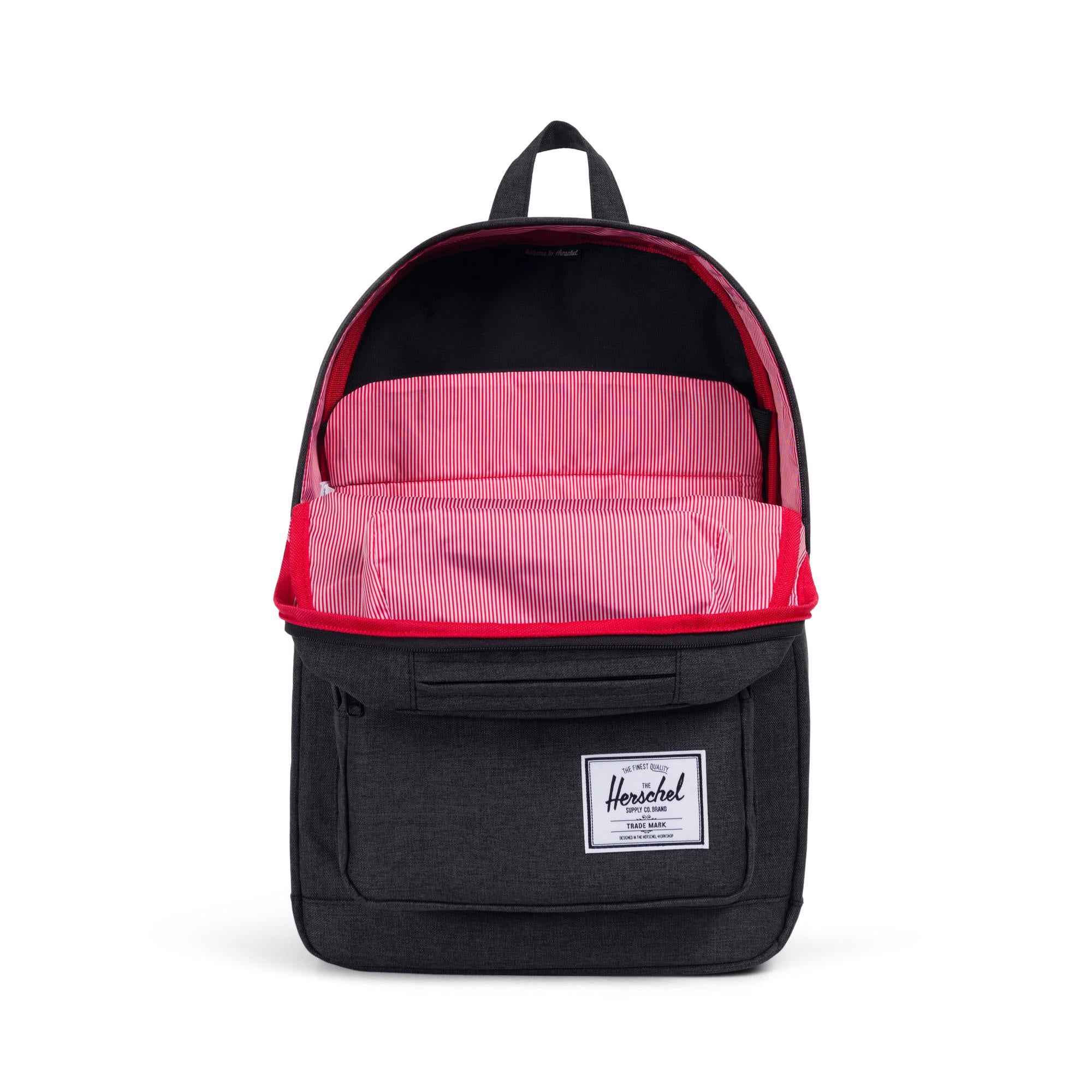 Herschel Pop Quiz backpack Black Crosshatch Black