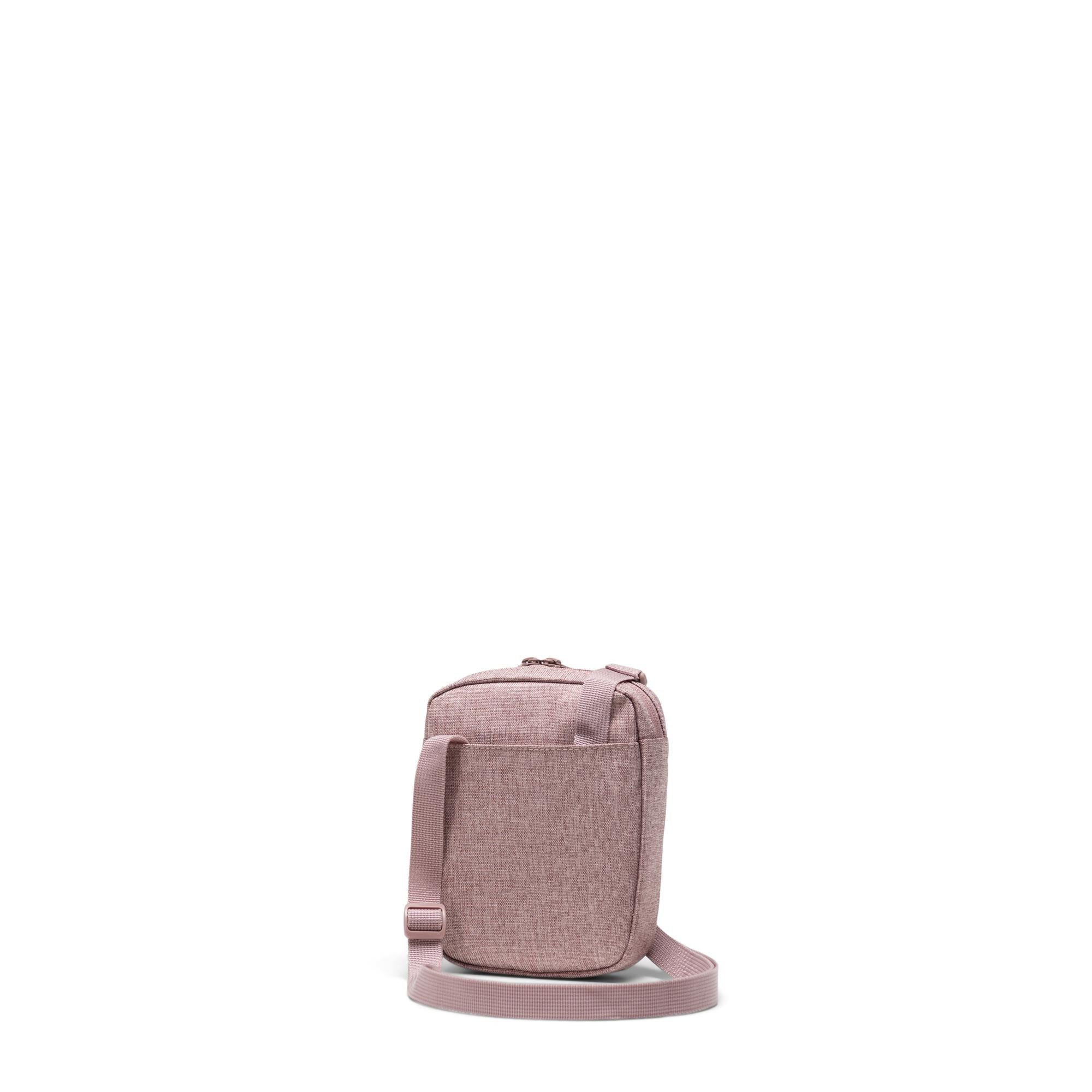 Herschel Cruz Crossbody, ash rose crosshatch — available at Norwood