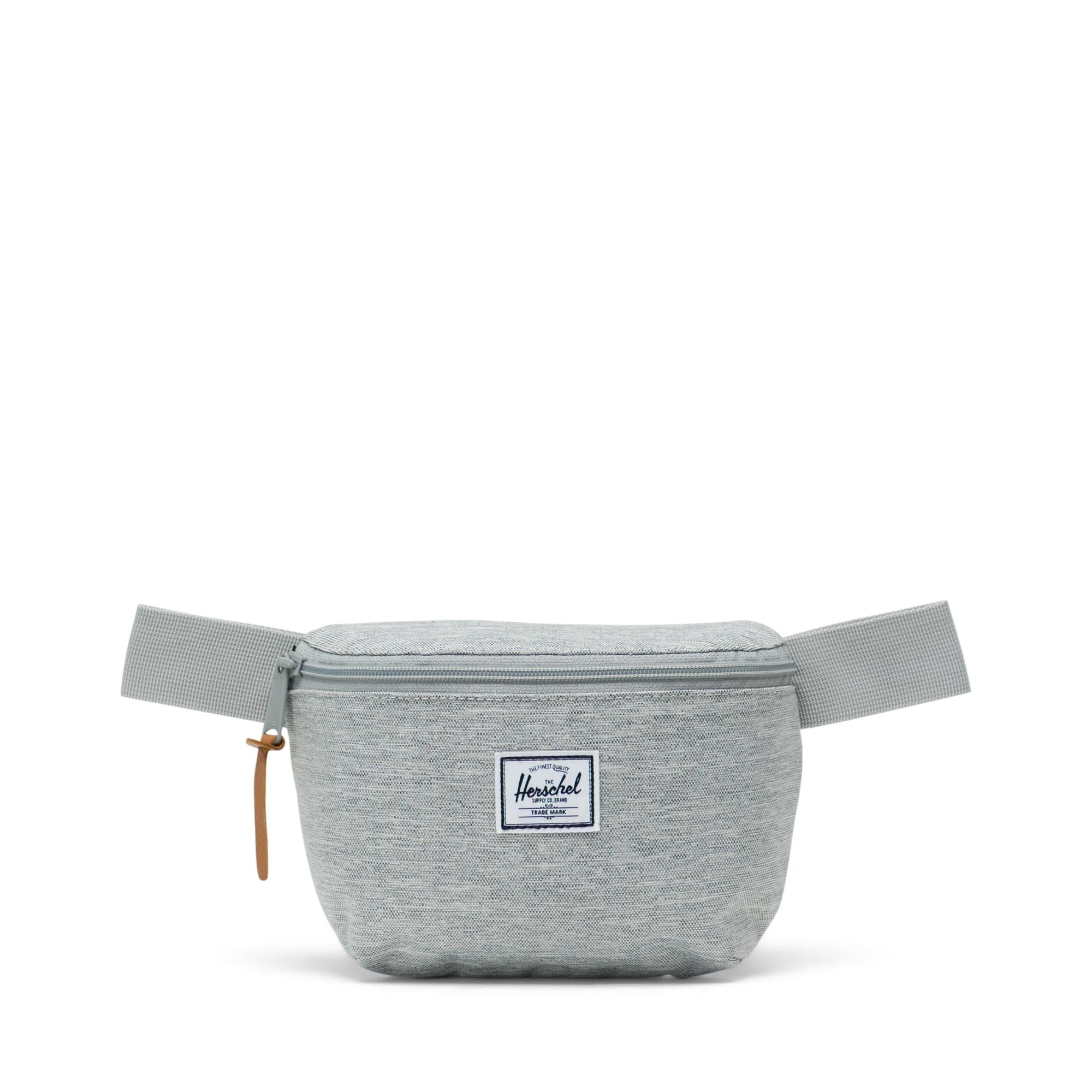 Herschel Fourteen Hip Pack light grey crosshatch