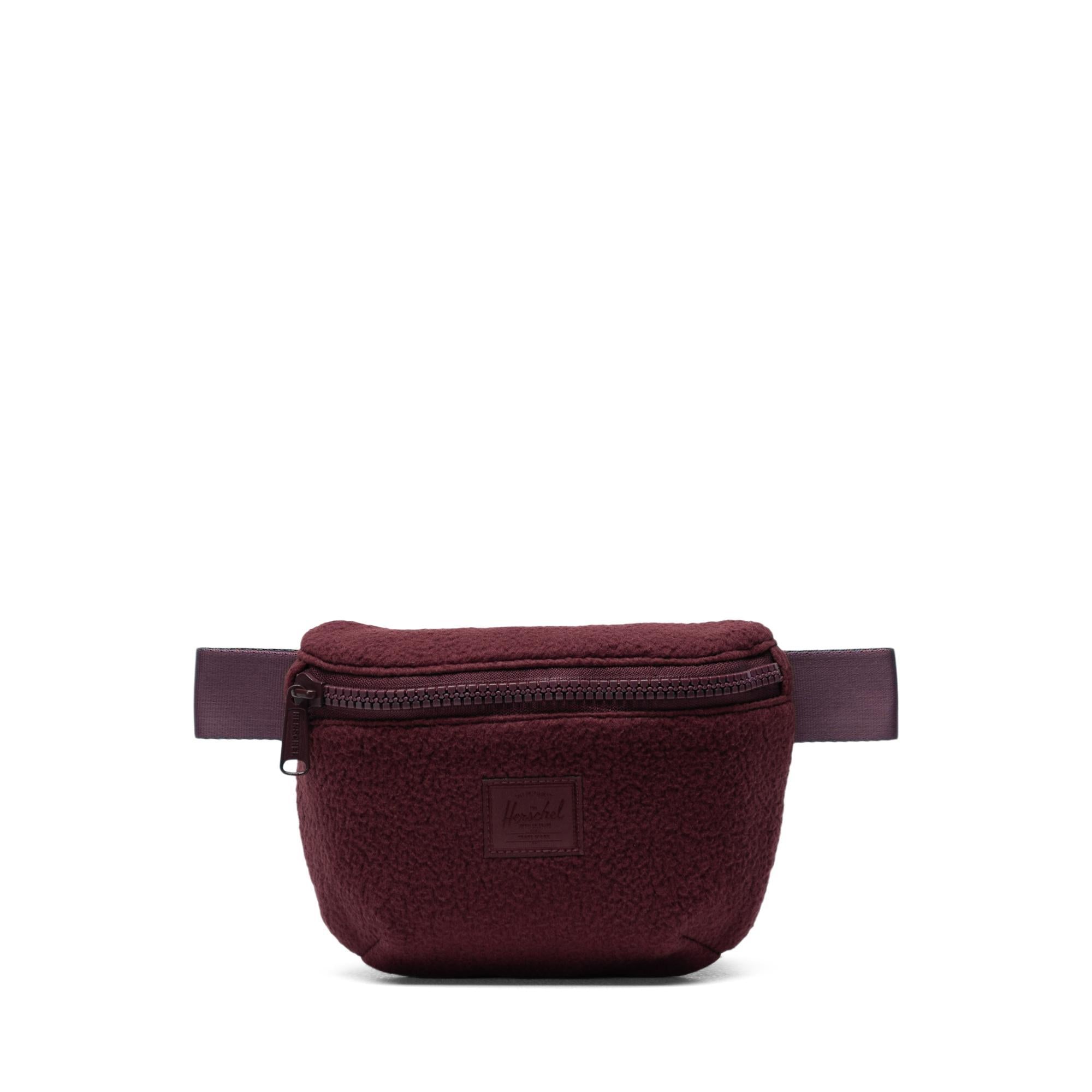 Herschel Fourteen Sherpa Fleece Hip Pack plum