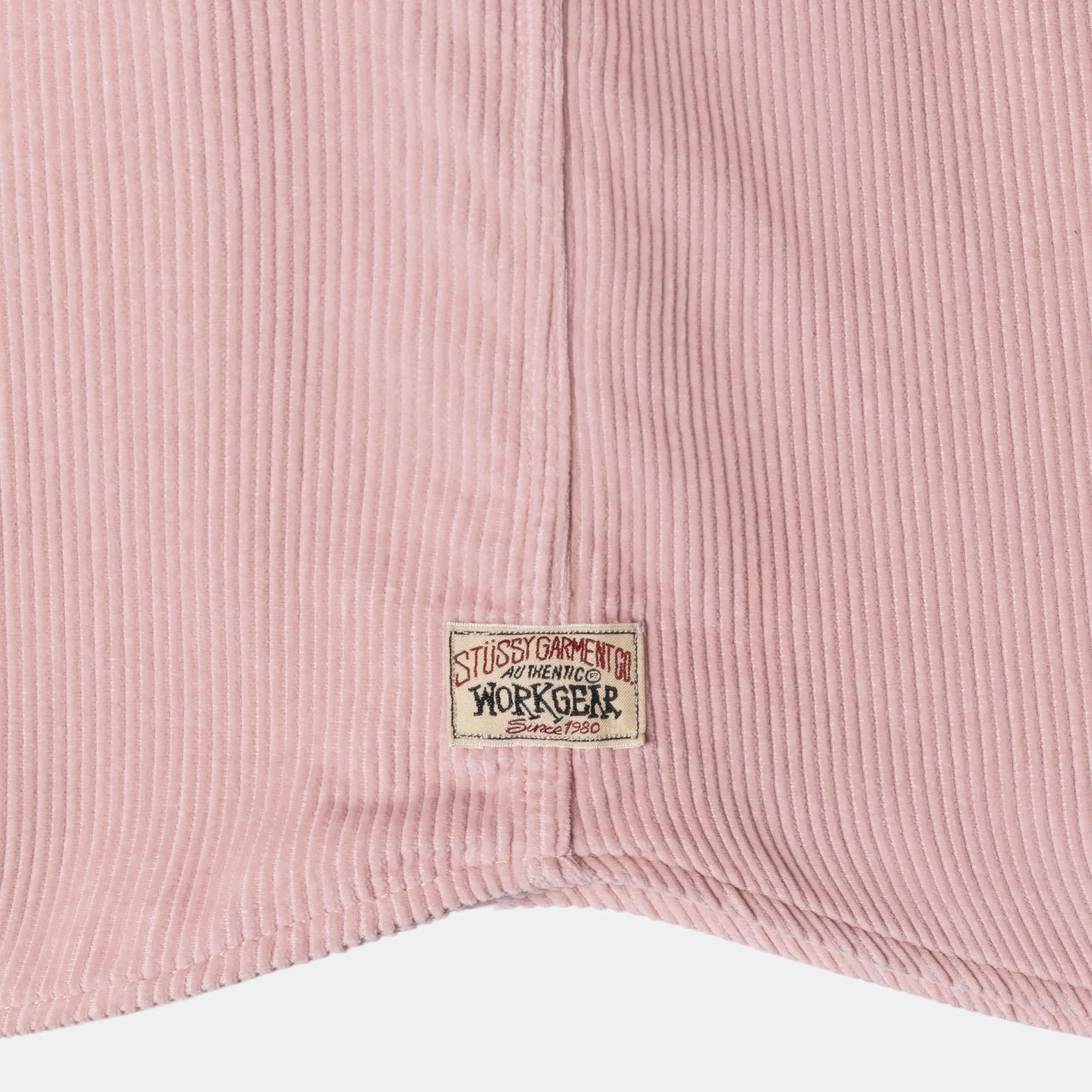Stussy Cord Quilted Overshirt — available at Norwood