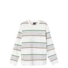 Stussy Bold Stripe Longsleeve Crew — available at Norwood