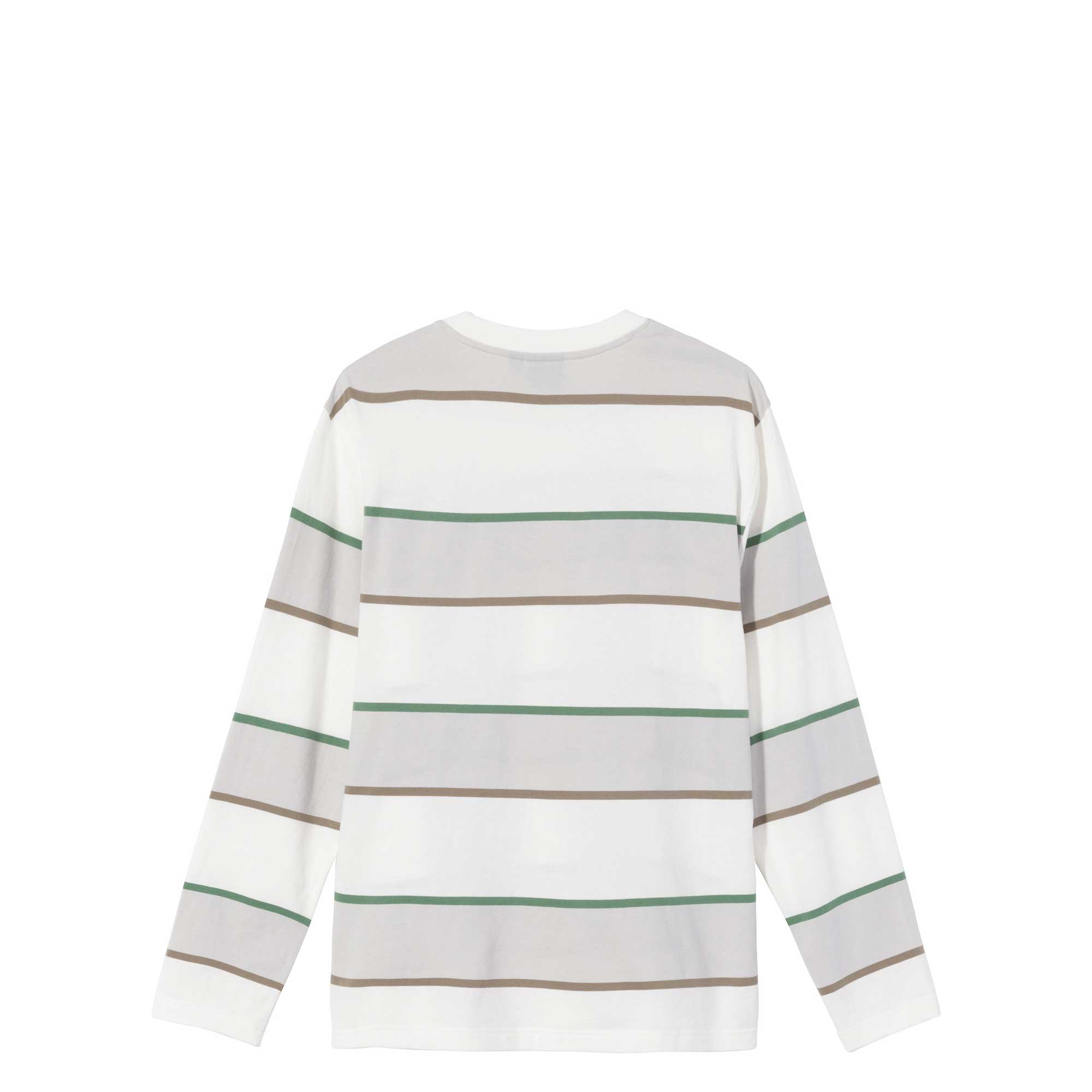 Stussy Bold Stripe Longsleeve Crew — available at Norwood