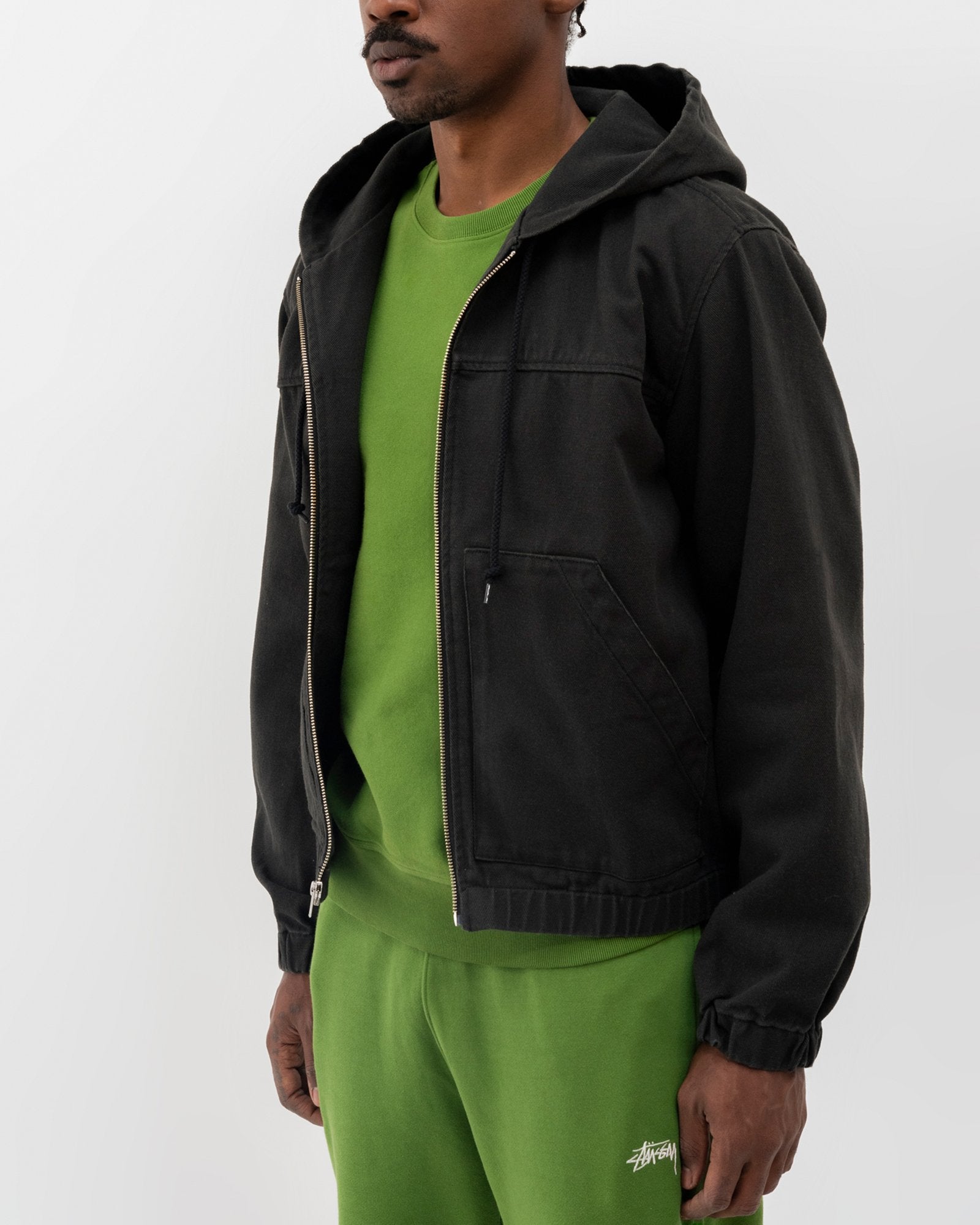 stussy casentino wool work jacket - starrvybzonline.com