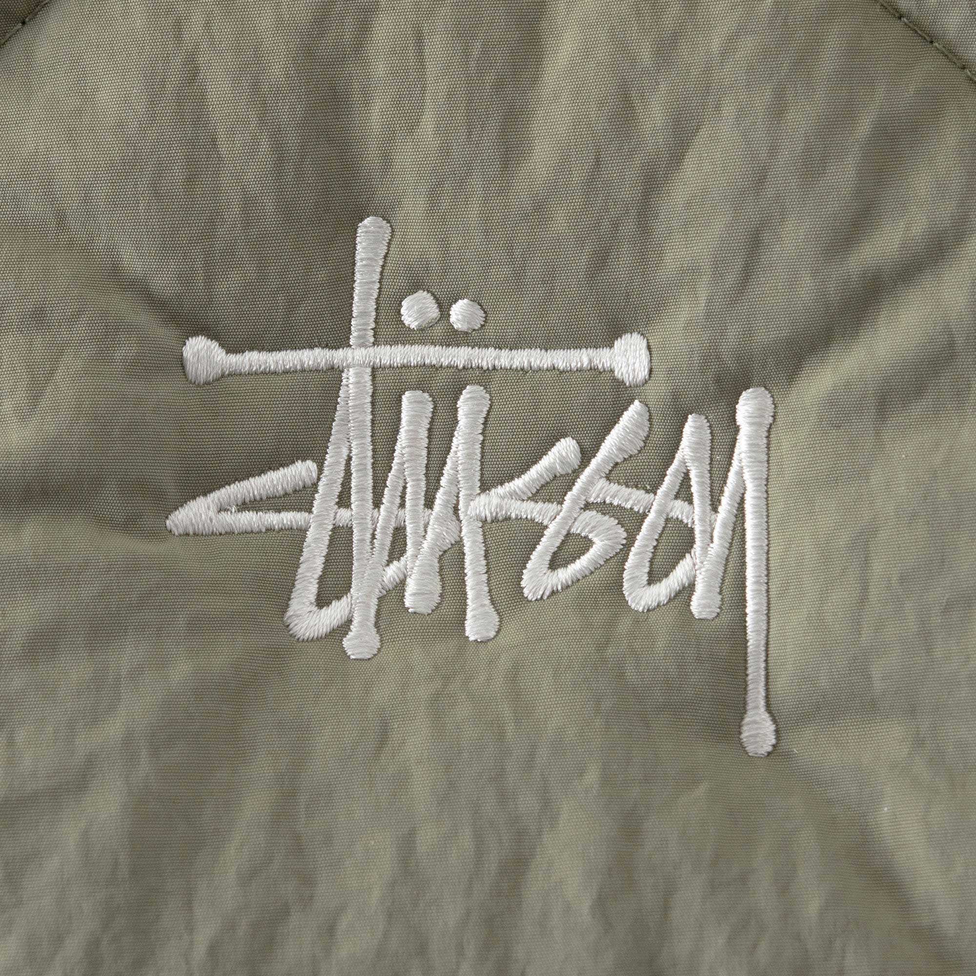 Stussy Recycled Nylon Liner Vest — available at Norwood