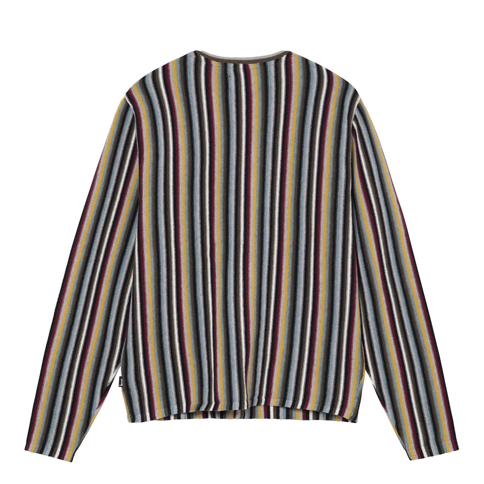 Stussy Stripe Pattern Cardigan