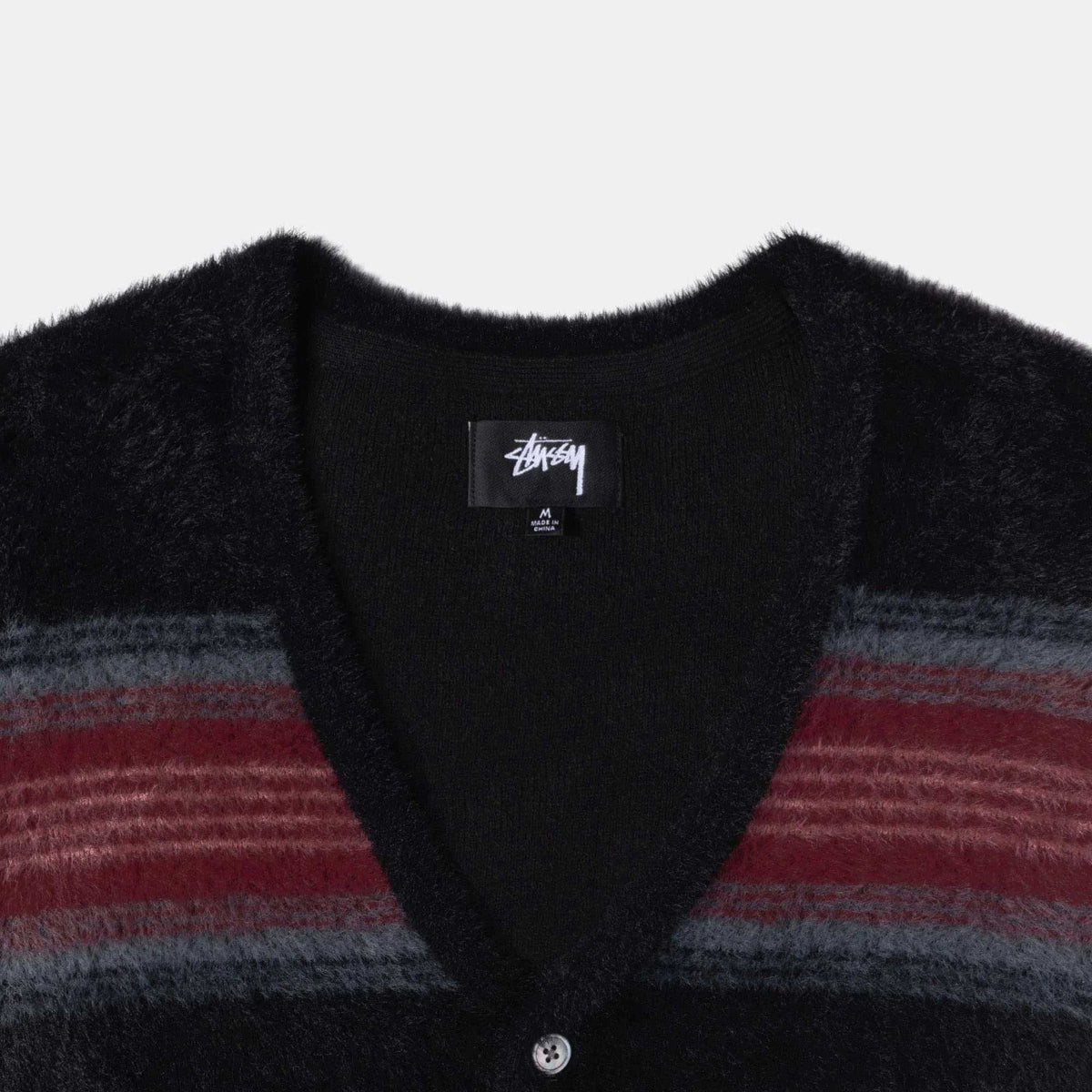 Stussy Stripe Shaggy Cardigan – Norwood