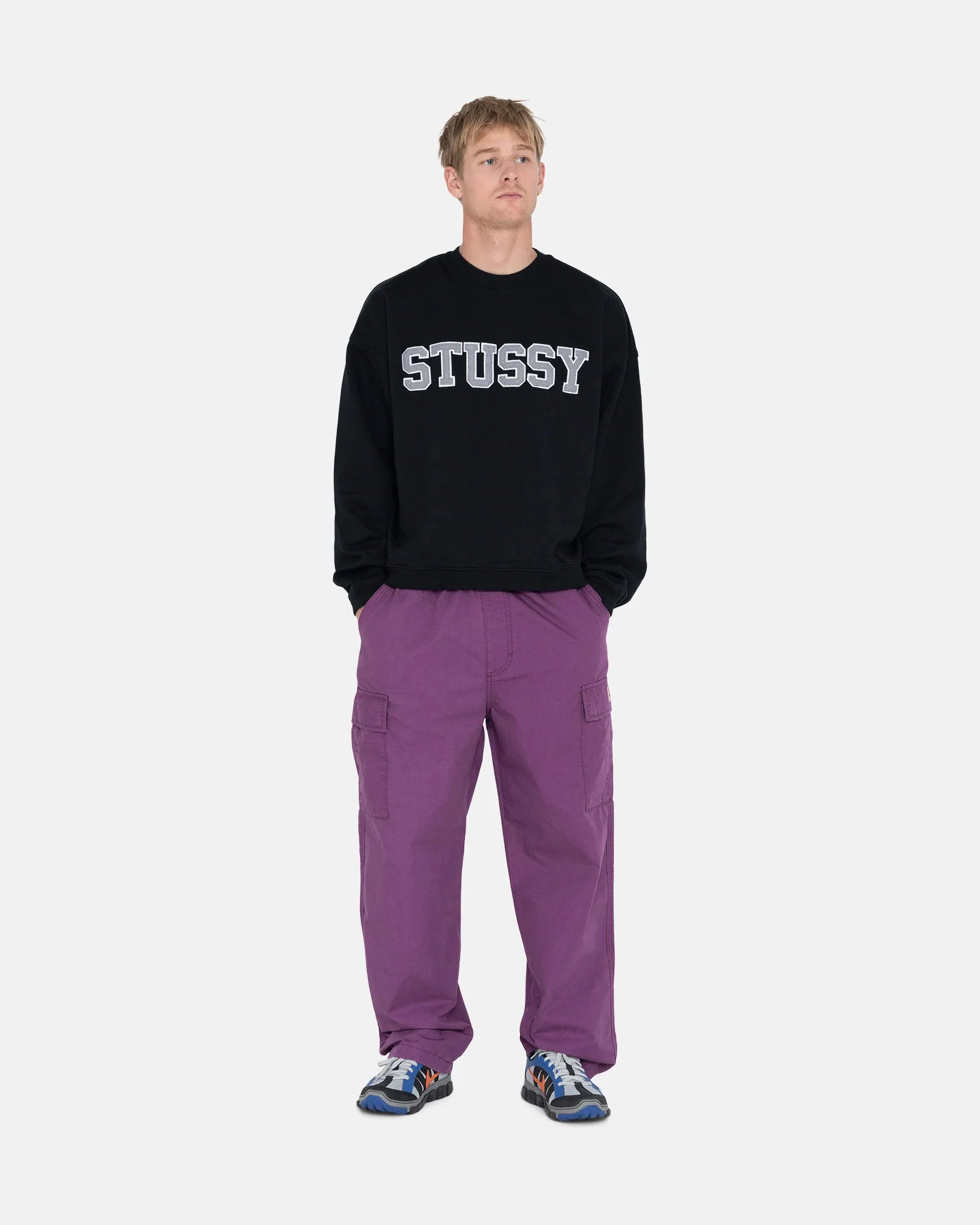 Stussy Relaxed Oversized Crew