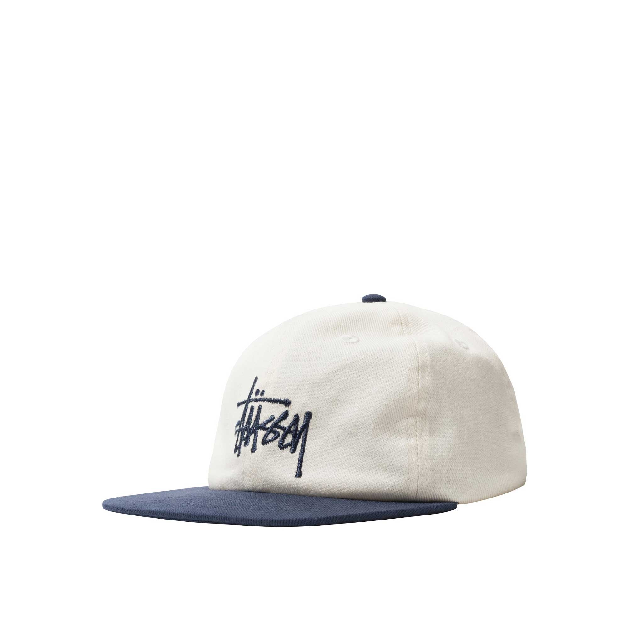 Stussy 2-tone Team Strapback Cap, natural – Norwood