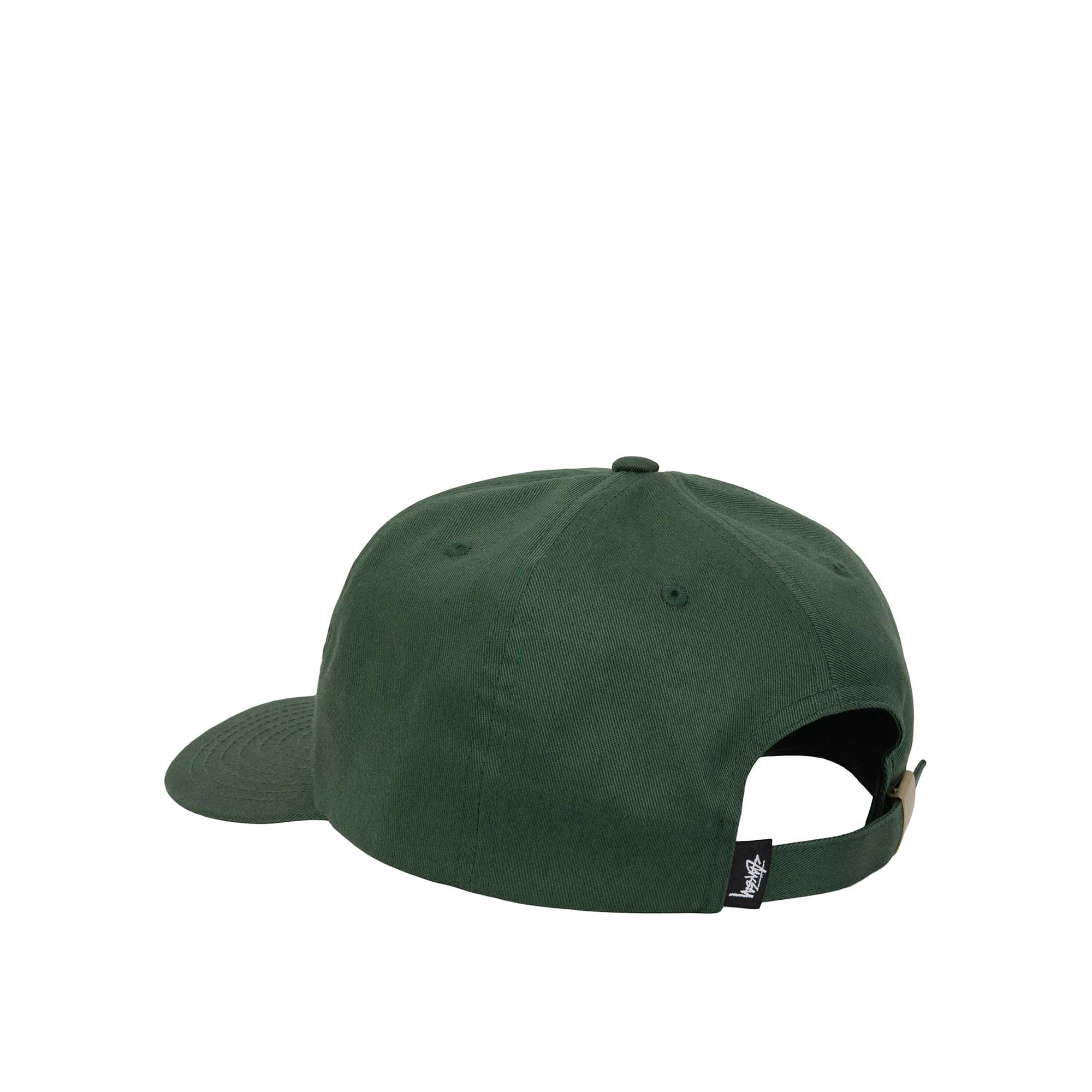 Stussy Stu Arch Strapback Cap, Forest