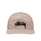 Stussy Corduroy Trucker Cap, Cream — available at Norwood