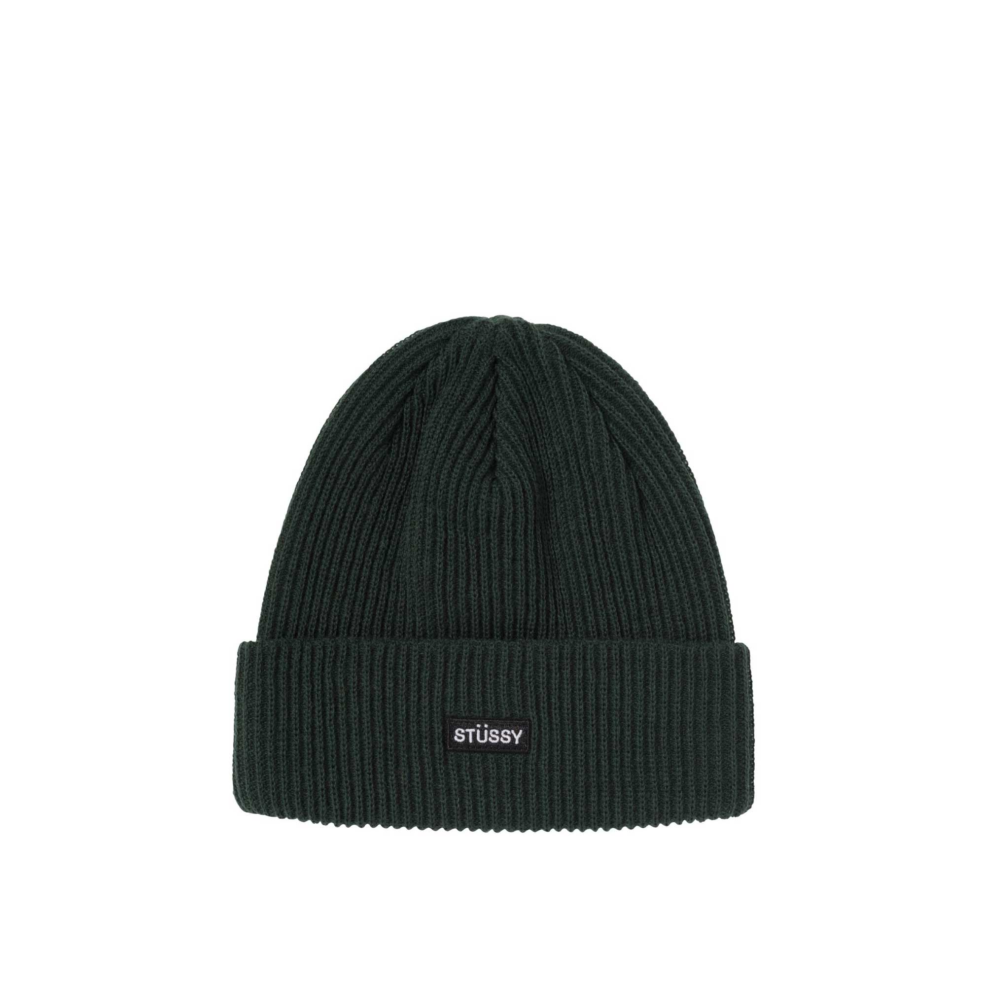 Stussy Small Patch Watchcap Beanie, Green